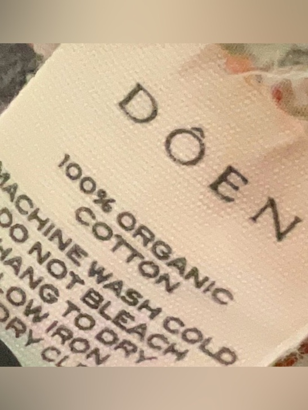 DÔEN Dulcie Dress in Spring Elderberry Floral Organic Cotton | XL - Picture 14 of 16